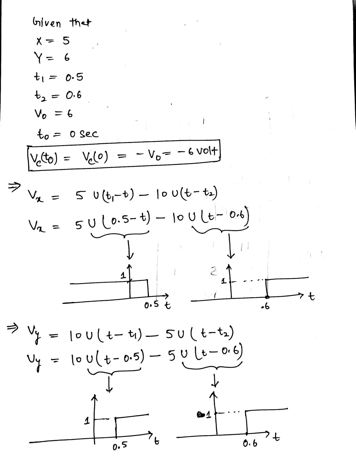 Electrical Engineering homework question answer, step 1, image 1